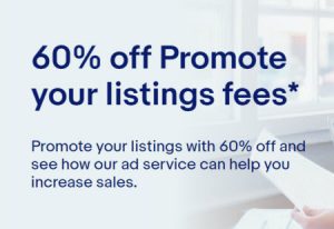 eBay Promoted Listings promotion